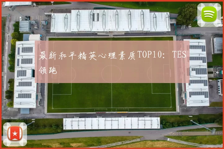 最新和平精英心理素质TOP10：TES领跑